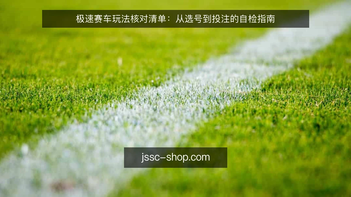 极速赛车玩法核对清单：从选号到投注的自检指南